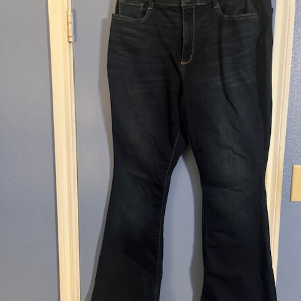 Dark blue flare jeans/boot cut jeans